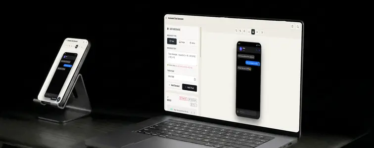 How to create an animated WhatsApp chat video
