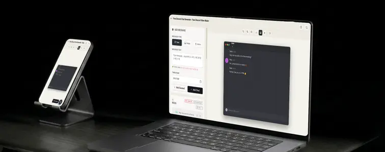 How to create an animated Discord chat mockup and video
