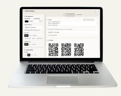 Free Bulk QR Code Generator - Create Hundreds at Once
