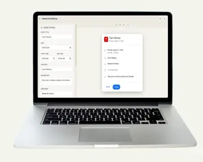 Free Google Calendar Event Mockup Generator