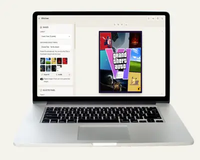 Free GTA 6 Cover Generator - GTA VI Cover Art Maker