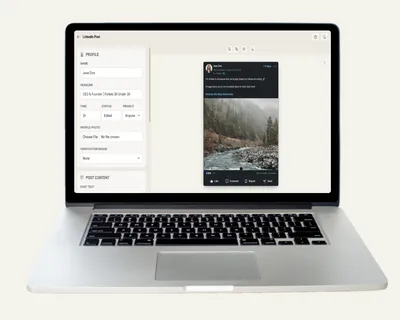 Free LinkedIn Post Mockup Generator - Fake LinkedIn Posts