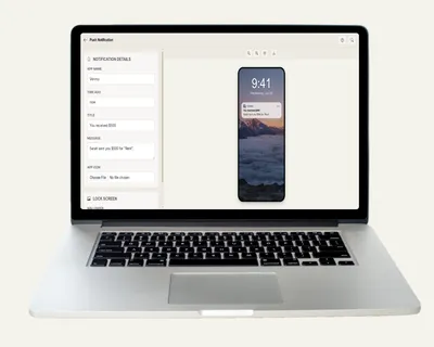 Free Push Notification Mockup Generator - iOS & Android