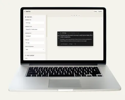 Free Reddit Post Mockup Generator - Fake Reddit Posts