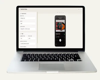 Free Spotify Now Playing Mockup Generator