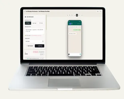 Free WhatsApp Chat Generator - Fake WhatsApp Video Maker