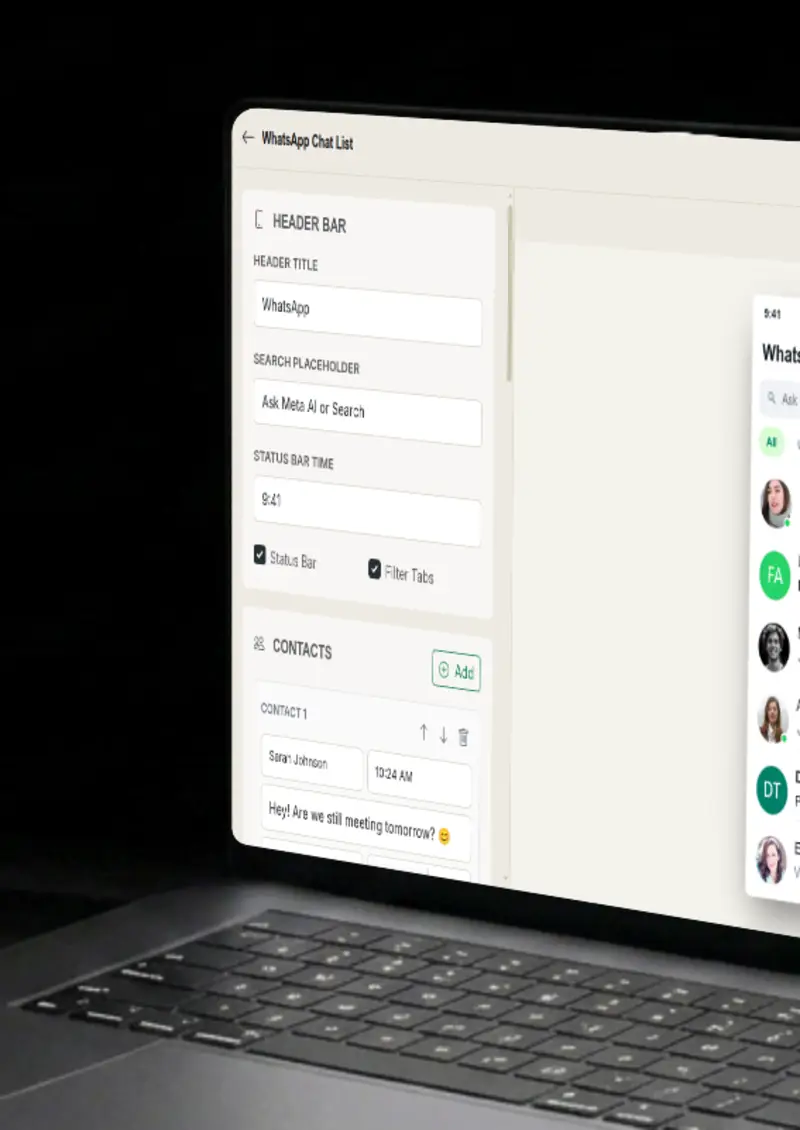 Contacts & messages
